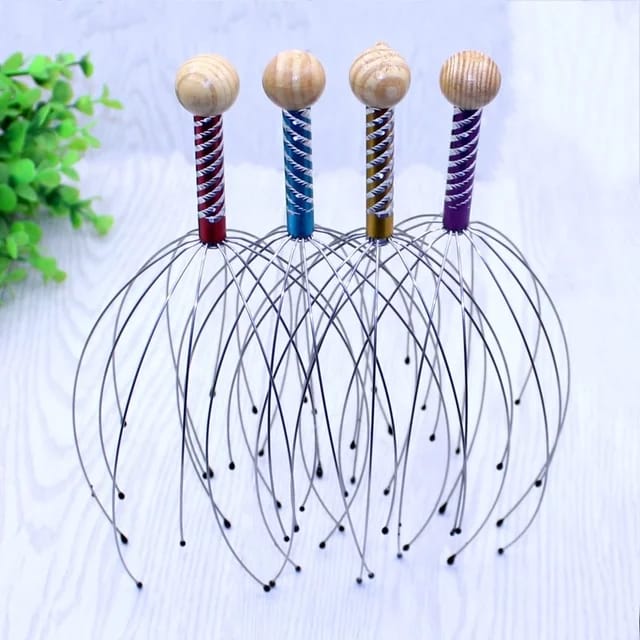 Octopus Head Massager Scalp Relaxation Tool - Professional Spa Equipment at Beauty Republic Equipment Store